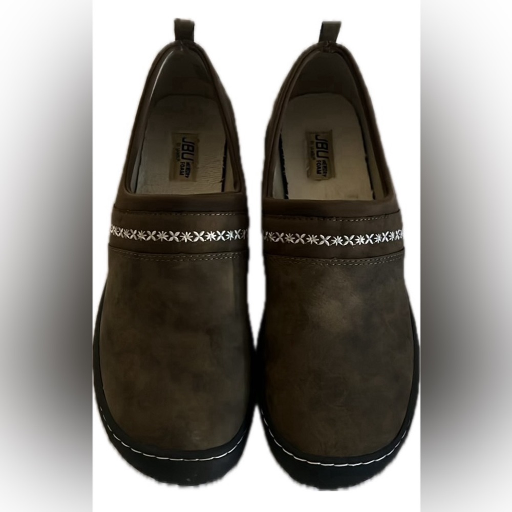 Brown leather JBU by Jambu shoes